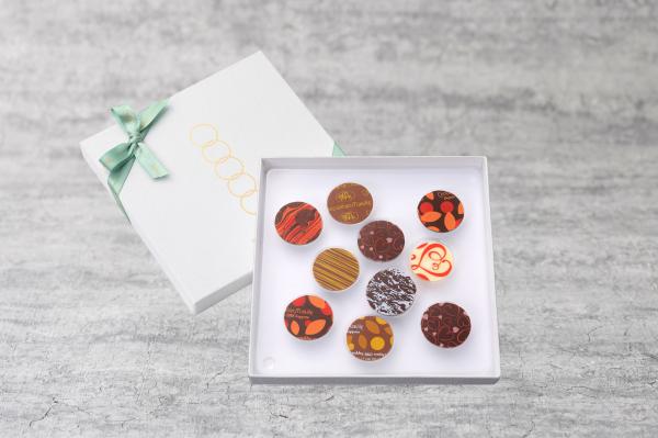 <限定リボン>　パレットショコラ　10枚入