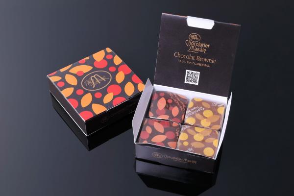 ショコラブラウニー ノワール&ラクテ 4個入