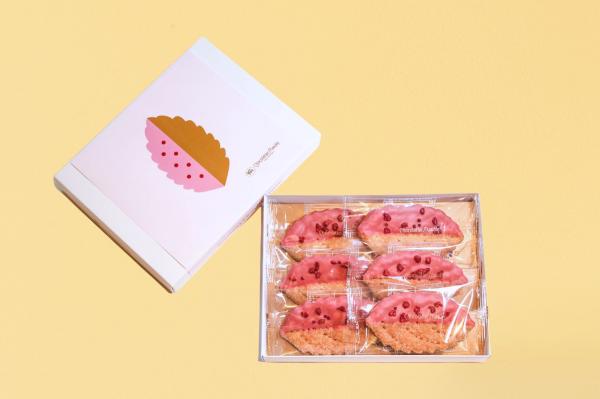 苺のショコラリーフパイ　6枚入　【5月31日まで販売】