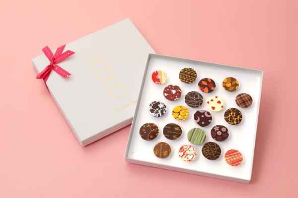 パレットショコラ　20枚入 ありがとうリボン