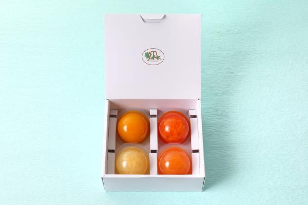 キャンペーン対象商品★フルーツゼリーギフト 4個入　【8月31日まで販売】