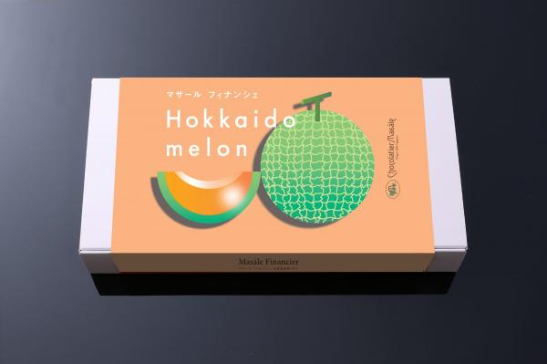 マサールフィナンシェ  北海道赤肉メロン  6個入 【8月31日まで販売】