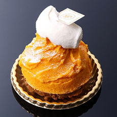 和寒かぼちゃのモンブラン